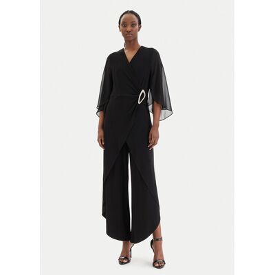 Joseph Ribkoff Kombinezon 261783 Czarny Regular Fit 42 Czarny Damskie Joseph Ribkoff Kombinezon 261783 Czarny Regular Fit 42 Czarny Damskie