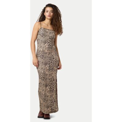 Noisy May Sukienka letnia Avery 27034320 Brązowy Slim Fit S Brązowy Damskie Noisy May Sukienka letnia Avery 27034320 Brązowy Slim Fit S Brązowy Damskie