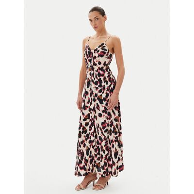 YAS Sukienka letnia Savanna 26035342 Beżowy Regular Fit 42 Beżowy Damskie YAS Sukienka letnia Savanna 26035342 Beżowy Regular Fit 42 Beżowy Damskie