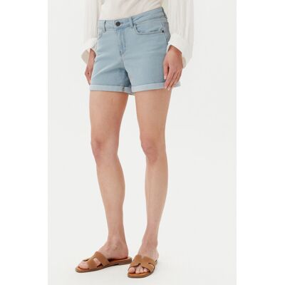 Noisy May Szorty jeansowe Debby 27032491 Niebieski Slim Fit XS Niebieski Damskie Noisy May Szorty jeansowe Debby 27032491 Niebieski Slim Fit XS Niebieski Damskie