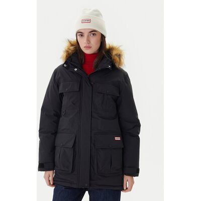 Hunter Parka Glyder HARW0014252 Czarny Regular Fit M Czarny Damskie Hunter Parka Glyder HARW0014252 Czarny Regular Fit M Czarny Damskie