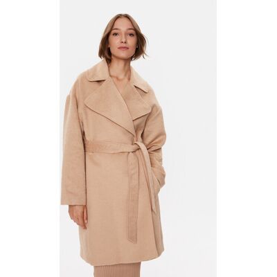 Guess Płaszcz przejściowy W3BL38 WFR22 Beżowy Regular Fit M Beżowy Damskie Guess Płaszcz przejściowy W3BL38 WFR22 Beżowy Regular Fit M Beżowy Damskie