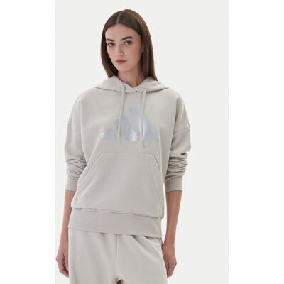 Adidas Bluza Holiday Metallic Graphic JM4428 Beżowy Regular Fit XS Beżowy Damskie Adidas Bluza Holiday Metallic Graphic JM4428 Beżowy Regular Fit XS Beżowy Damskie
