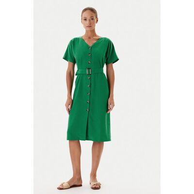 Tatuum Sukienka letnia Loria T2543.193 Zielony Regular Fit 44 Zielony Damskie Tatuum Sukienka letnia Loria T2543.193 Zielony Regular Fit 44 Zielony Damskie