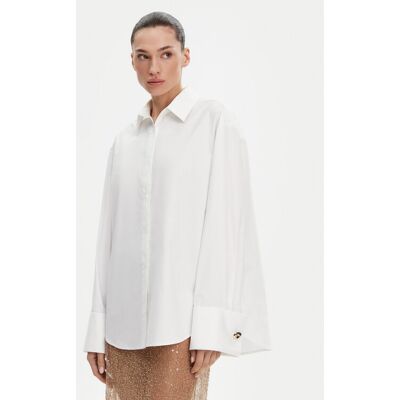 Herskind Koszula 5598202 Biały Regular Fit XS_S Biały Damskie Herskind Koszula 5598202 Biały Regular Fit XS_S Biały Damskie