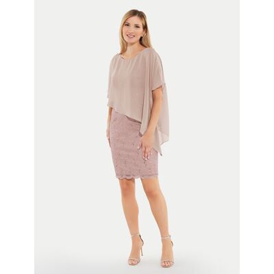 Swing Sukienka koktajlowa 77760410 Beżowy Regular Fit 34 Beżowy Damskie Swing Sukienka koktajlowa 77760410 Beżowy Regular Fit 34 Beżowy Damskie