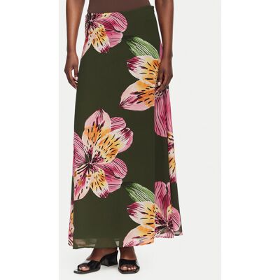Vero Moda Spódnica midi Ismene 10351432 Czarny Regular Fit XS Czarny Damskie Vero Moda Spódnica midi Ismene 10351432 Czarny Regular Fit XS Czarny Damskie