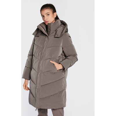 Calvin Klein Kurtka zimowa K20K204690 Beżowy Regular Fit XL Beżowy Damskie Calvin Klein Kurtka zimowa K20K204690 Beżowy Regular Fit XL Beżowy Damskie