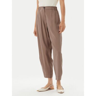 ACCESS FASHION Spodnie materiałowe 53-5112-405 Beżowy Regular Fit XS Beżowy Damskie ACCESS FASHION Spodnie materiałowe 53-5112-405 Beżowy Regular Fit XS Beżowy Damskie