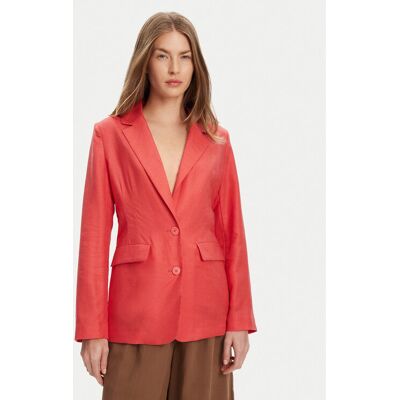 United Colors Of Benetton Marynarka 25BVDW036 Czerwony Regular Fit 42 Czerwony Damskie United Colors Of Benetton Marynarka 25BVDW036 Czerwony Regular Fit 42 Czerwony Damskie