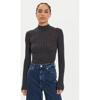 IVY OAK Sweter Kacy Rose IO113151 Szary Slim Fit M Szary Damskie IVY OAK Sweter Kacy Rose IO113151 Szary Slim Fit M Szary Damskie