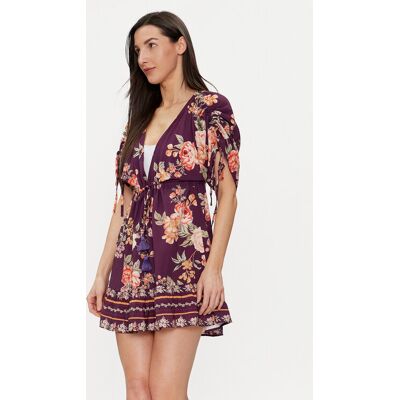 Maaji Sukienka letnia PT1867CPO603 Fioletowy Regular Fit S Fioletowy Damskie Maaji Sukienka letnia PT1867CPO603 Fioletowy Regular Fit S Fioletowy Damskie