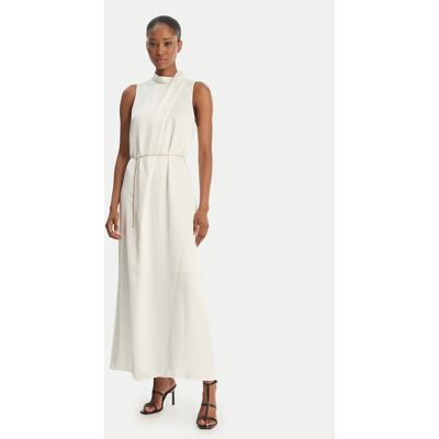 HUGO Sukienka koktajlowa Kewina-1 50566973 Écru Slim Fit 36 Kremowy Damskie HUGO Sukienka koktajlowa Kewina-1 50566973 Écru Slim Fit 36 Kremowy Damskie
