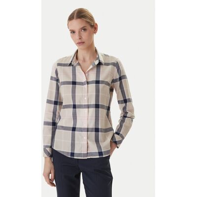 Barbour Koszula Bredon LSH1353PI55 Beżowy Regular Fit 10 Beżowy Damskie Barbour Koszula Bredon LSH1353PI55 Beżowy Regular Fit 10 Beżowy Damskie