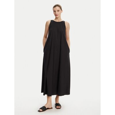Max Mara Beachwear Sukienka letnia Romea 2516221019 Czarny Relaxed Fit 42 Czarny Damskie Max Mara Beachwear Sukienka letnia Romea 2516221019 Czarny Relaxed Fit 42 Czarny Damskie