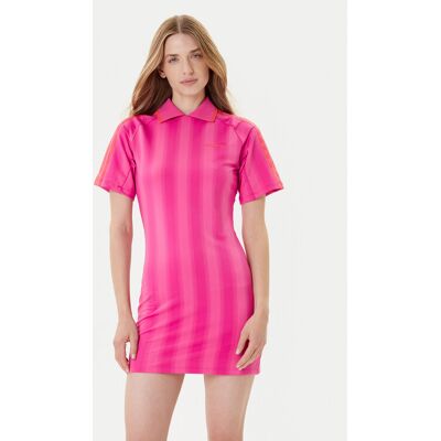 Adidas Sukienka codzienna Football Inspired Graphic JW6013 Różowy Regular Fit XS Różowy Damskie Adidas Sukienka codzienna Football Inspired Graphic JW6013 Różowy Regular Fit XS Różowy Damskie