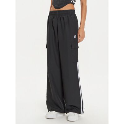 Adidas Spodnie dresowe adicolor 3-Stripes JF1292 Czarny Loose Fit M Czarny Damskie Adidas Spodnie dresowe adicolor 3-Stripes JF1292 Czarny Loose Fit M Czarny Damskie
