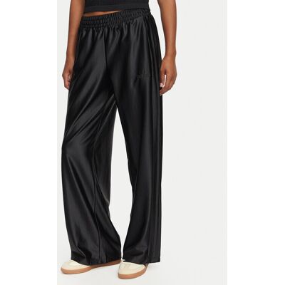 Adidas Spodnie materiałowe Essentials Satin KV6849 Czarny Regular Fit M Czarny Damskie Adidas Spodnie materiałowe Essentials Satin KV6849 Czarny Regular Fit M Czarny Damskie