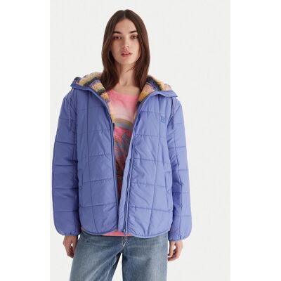 Billabong Kurtka przejściowa Happy Camper EBJJK00165 Niebieski Regular Fit M Niebieski Damskie Billabong Kurtka przejściowa Happy Camper EBJJK00165 Niebieski Regular Fit M Niebieski Damskie
