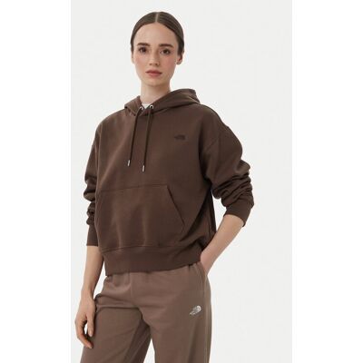 The North Face Bluza Tnf Essential Simple Dome Boxy Os NF0A8HBX Brązowy Regular Fit XS Brązowy Damskie The North Face Bluza Tnf Essential Simple Dome Boxy Os NF0A8HBX Brązowy Regular Fit XS Brązowy Damskie