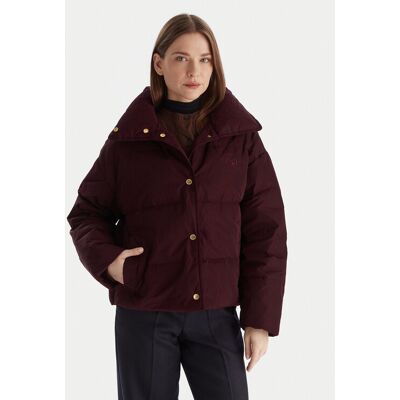 Tommy Hilfiger Kurtka puchowa WW0WW47294 Bordowy Relaxed Fit XXL Bordowy Damskie Tommy Hilfiger Kurtka puchowa WW0WW47294 Bordowy Relaxed Fit XXL Bordowy Damskie