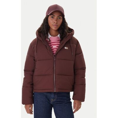 Tommy Jeans Kurtka zimowa DW0DW21625 Brązowy Regular Fit M Brązowy Damskie Tommy Jeans Kurtka zimowa DW0DW21625 Brązowy Regular Fit M Brązowy Damskie