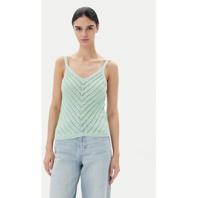 Vero Moda Top Peru 10326463 Zielony Regular Fit L Zielony Damskie Vero Moda Top Peru 10326463 Zielony Regular Fit L Zielony Damskie