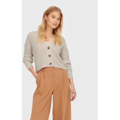 ONLY Kardigan Carol 15211521 Beżowy Relaxed Fit L Beżowy Damskie ONLY Kardigan Carol 15211521 Beżowy Relaxed Fit L Beżowy Damskie