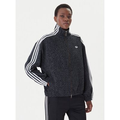 Adidas Kurtka jeansowa Firebird Aop KD8809 Szary Oversize M Szary Damskie Adidas Kurtka jeansowa Firebird Aop KD8809 Szary Oversize M Szary Damskie