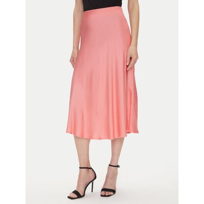 Fracomina Spódnica midi FJ25SG2003W45101 Koralowy Regular Fit M Koralowy Damskie Fracomina Spódnica midi FJ25SG2003W45101 Koralowy Regular Fit M Koralowy Damskie