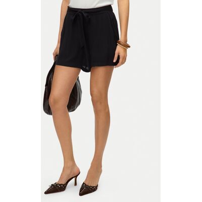Vero Moda Szorty materiałowe Menny 10323630 Czarny Regular Fit XL Czarny Damskie Vero Moda Szorty materiałowe Menny 10323630 Czarny Regular Fit XL Czarny Damskie