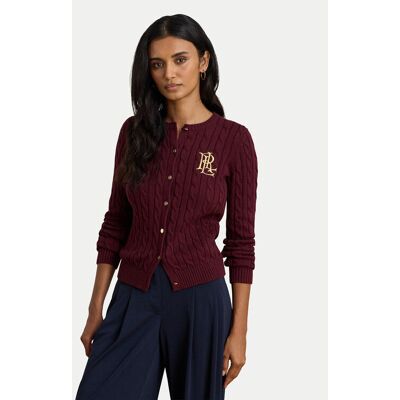 Polo Ralph Lauren LAUREN RALPH LAUREN Kardigan 200932225014 Bordowy Regular Fit L Bordowy Damskie Polo Ralph Lauren LAUREN RALPH LAUREN Kardigan 200932225014 Bordowy Regular Fit L Bordowy Damskie