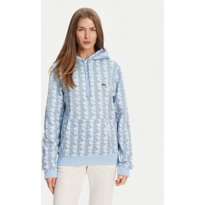 Lacoste Bluza SH2855 Błękitny Classic Fit 38 Niebieski jasny Damskie Lacoste Bluza SH2855 Błękitny Classic Fit 38 Niebieski jasny Damskie