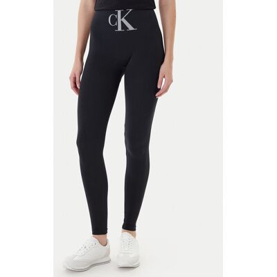 Calvin Klein Legginsy 701233380 Czarny Slim Fit XL Czarny Damskie Calvin Klein Legginsy 701233380 Czarny Slim Fit XL Czarny Damskie