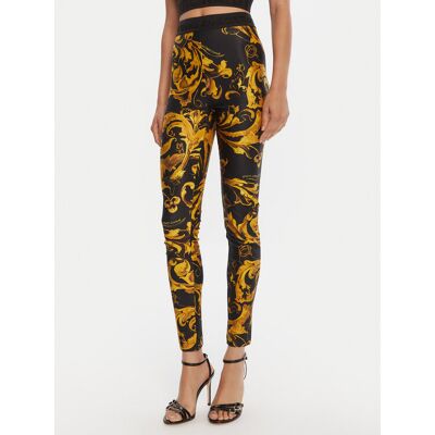 Versace Jeans Couture Legginsy 79HAC101 JS501 Czarny Slim Fit 42 Czarny Damskie Versace Jeans Couture Legginsy 79HAC101 JS501 Czarny Slim Fit 42 Czarny Damskie