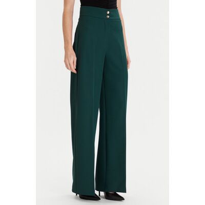 Maryley Spodnie materiałowe 25IB680/M17 Zielony Regular Fit XS Zielony Damskie Maryley Spodnie materiałowe 25IB680/M17 Zielony Regular Fit XS Zielony Damskie