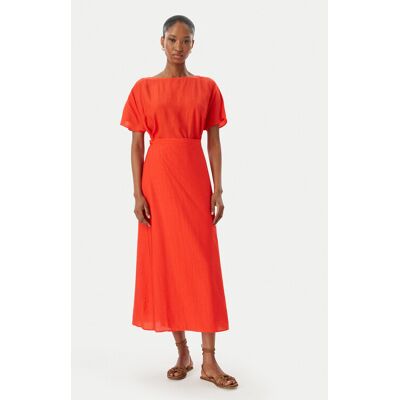 LOLA CASADEMUNT Sukienka codzienna MS2616020 Czerwony Regular Fit S Czerwony Damskie LOLA CASADEMUNT Sukienka codzienna MS2616020 Czerwony Regular Fit S Czerwony Damskie
