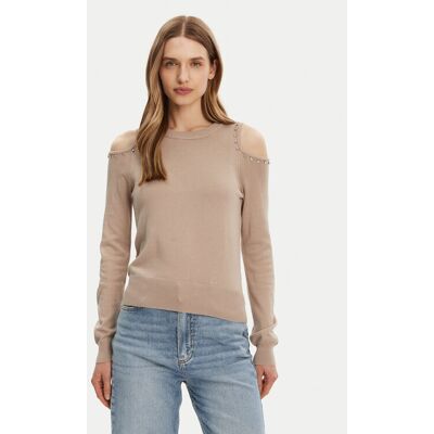 ONLY Sweter Gila 15339512 Beżowy Regular Fit S Beżowy Damskie ONLY Sweter Gila 15339512 Beżowy Regular Fit S Beżowy Damskie