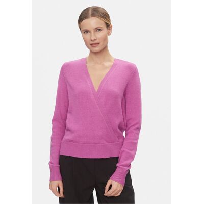 Vila Sweter Ril 14092042 Fioletowy Regular Fit L Fioletowy Damskie Vila Sweter Ril 14092042 Fioletowy Regular Fit L Fioletowy Damskie