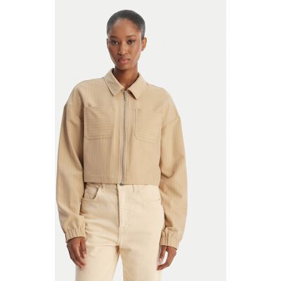 HUGO Kurtka przejściowa Aribabi-1 B 50552372 Beżowy Oversize 36 Beżowy Damskie HUGO Kurtka przejściowa Aribabi-1 B 50552372 Beżowy Oversize 36 Beżowy Damskie
