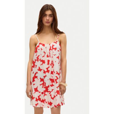 Vero Moda Sukienka letnia Dicthe 10323634 Czerwony Regular Fit M Czerwony Damskie Vero Moda Sukienka letnia Dicthe 10323634 Czerwony Regular Fit M Czerwony Damskie
