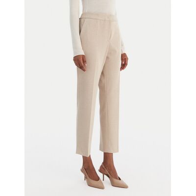 Boss Spodnie materiałowe Tapria 50555740 Beżowy Slim Fit 38 Beżowy Damskie Boss Spodnie materiałowe Tapria 50555740 Beżowy Slim Fit 38 Beżowy Damskie