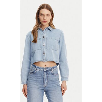 JDY Kurtka jeansowa Marly 15338847 Błękitny Oversize L Niebieski jasny Damskie JDY Kurtka jeansowa Marly 15338847 Błękitny Oversize L Niebieski jasny Damskie