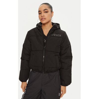 Juicy Couture Kurtka zimowa Margie JCOIJ224553 Czarny Regular Fit XXS Czarny Damskie Juicy Couture Kurtka zimowa Margie JCOIJ224553 Czarny Regular Fit XXS Czarny Damskie