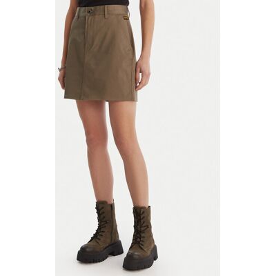 G-Star Raw Spódnica mini D29095-5126 Khaki Regular Fit 27 Khaki Damskie G-Star Raw Spódnica mini D29095-5126 Khaki Regular Fit 27 Khaki Damskie