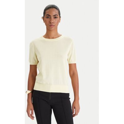 Patrizia Pepe Sweter 8K0409/K027-Y478 Żółty Regular Fit III Żółty Damskie Patrizia Pepe Sweter 8K0409/K027-Y478 Żółty Regular Fit III Żółty Damskie