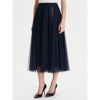 JOOP! Spódnica tiulowa 58 252S58Fridi 30046657 Granatowy Regular Fit 34 Granatowy Damskie JOOP! Spódnica tiulowa 58 252S58Fridi 30046657 Granatowy Regular Fit 34 Granatowy Damskie