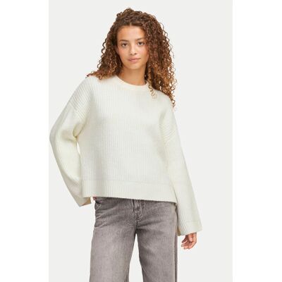 JJXX Sweter Sigga 12255358 Écru Relaxed Fit L Kremowy Damskie JJXX Sweter Sigga 12255358 Écru Relaxed Fit L Kremowy Damskie