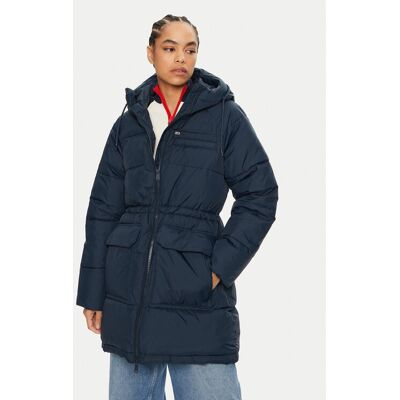 Tommy Jeans Kurtka zimowa DW0DW18842 Granatowy Regular Fit S Granatowy Damskie Tommy Jeans Kurtka zimowa DW0DW18842 Granatowy Regular Fit S Granatowy Damskie