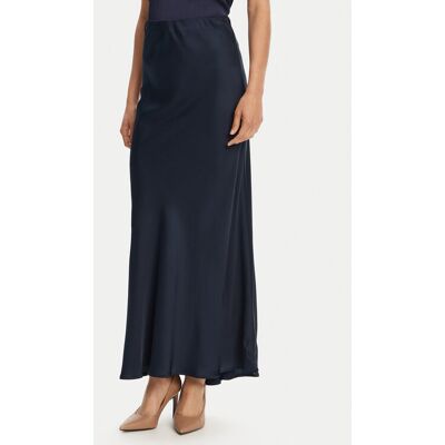 ViCOLO Spódnica maxi TD0472 Granatowy Slim Fit S Granatowy Damskie ViCOLO Spódnica maxi TD0472 Granatowy Slim Fit S Granatowy Damskie